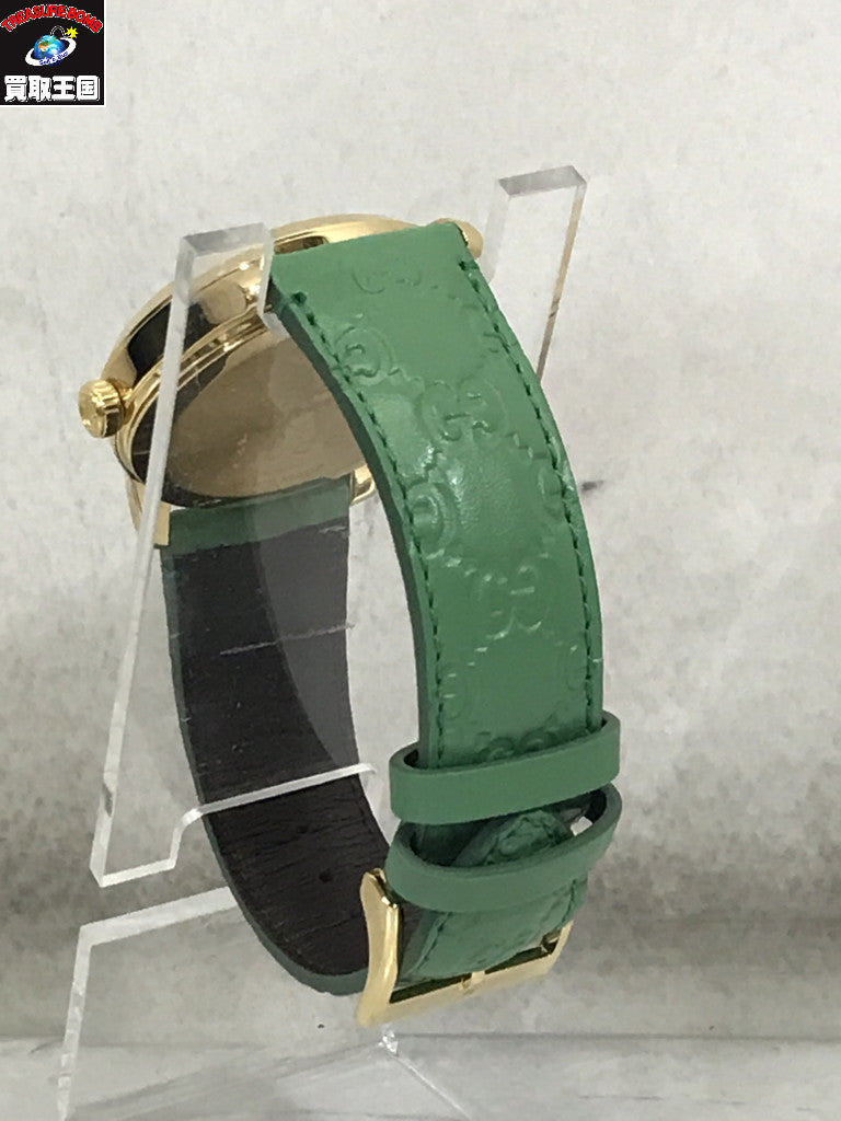 グッチ/Gタイムレス/YA1264099(126.4)/電池交換 メンズQZ YA1264099 腕時計