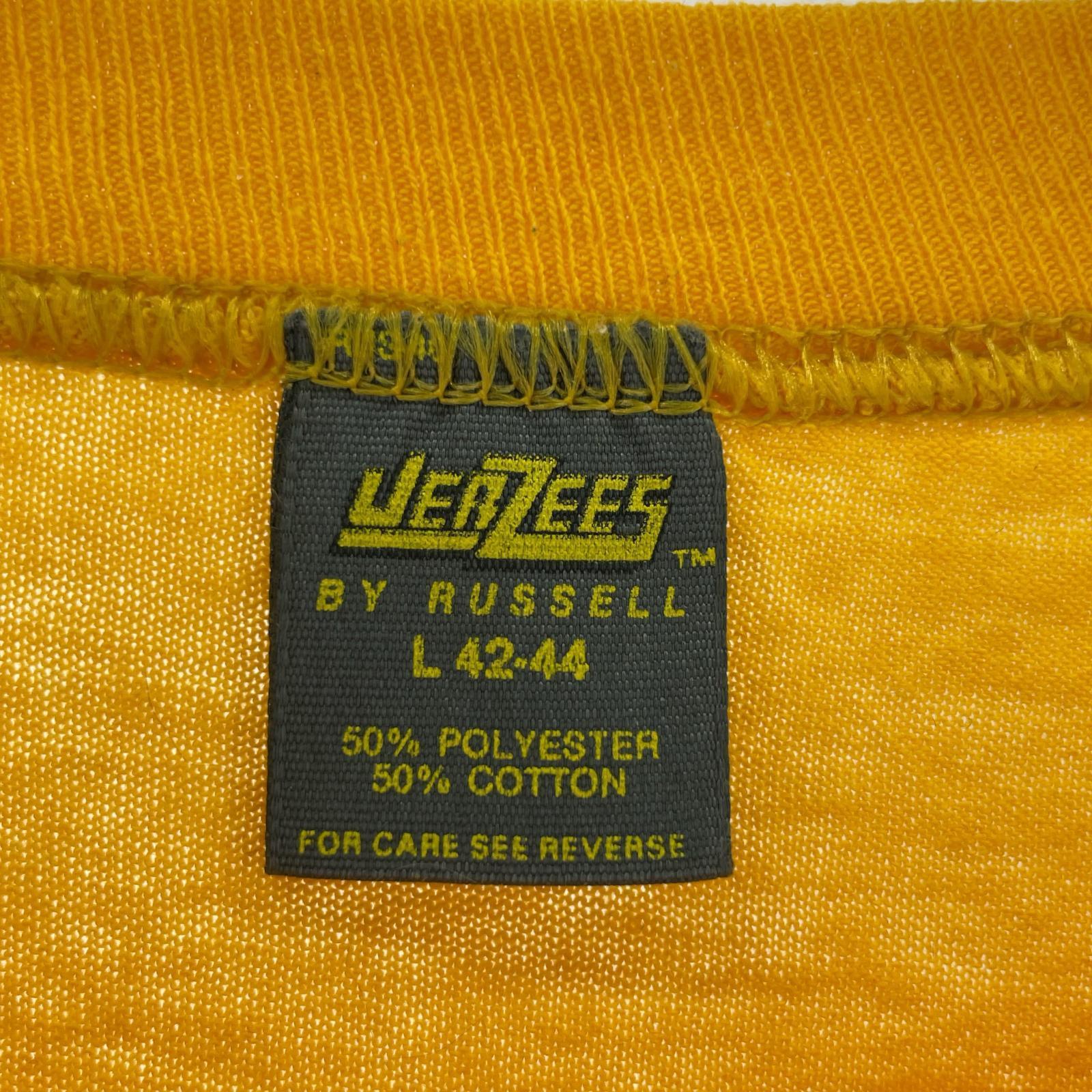 半袖Tシャツ VINTAGE 70S USA製 INDIANS COACH L オレンジ