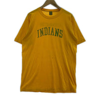 半袖Tシャツ VINTAGE 70S USA製 INDIANS COACH L オレンジ