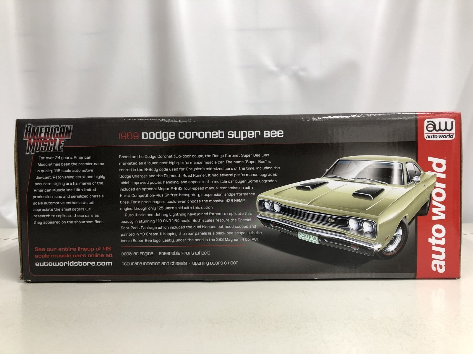 1969 Dodge Coronet Super Bee スケールカー