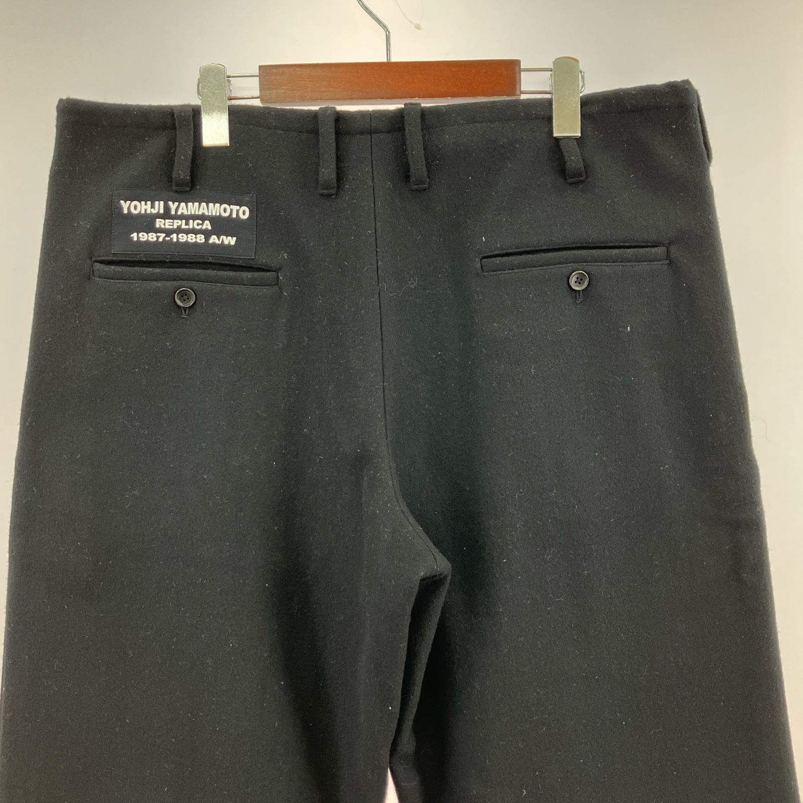 パンツ ウールパンツ/ブラックHK-P74-144 1 ブラック