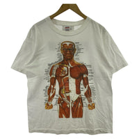 半袖Tシャツ OVERDOSE アナトミカルチャート ホワイト(M) M ホワイト