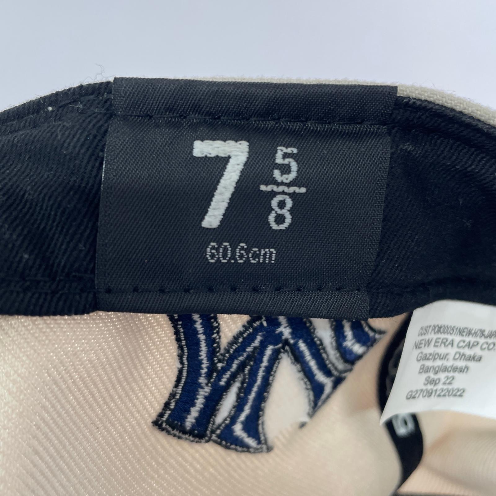 キャップ 22FW Supreme New York Yankees kanji ベージュ