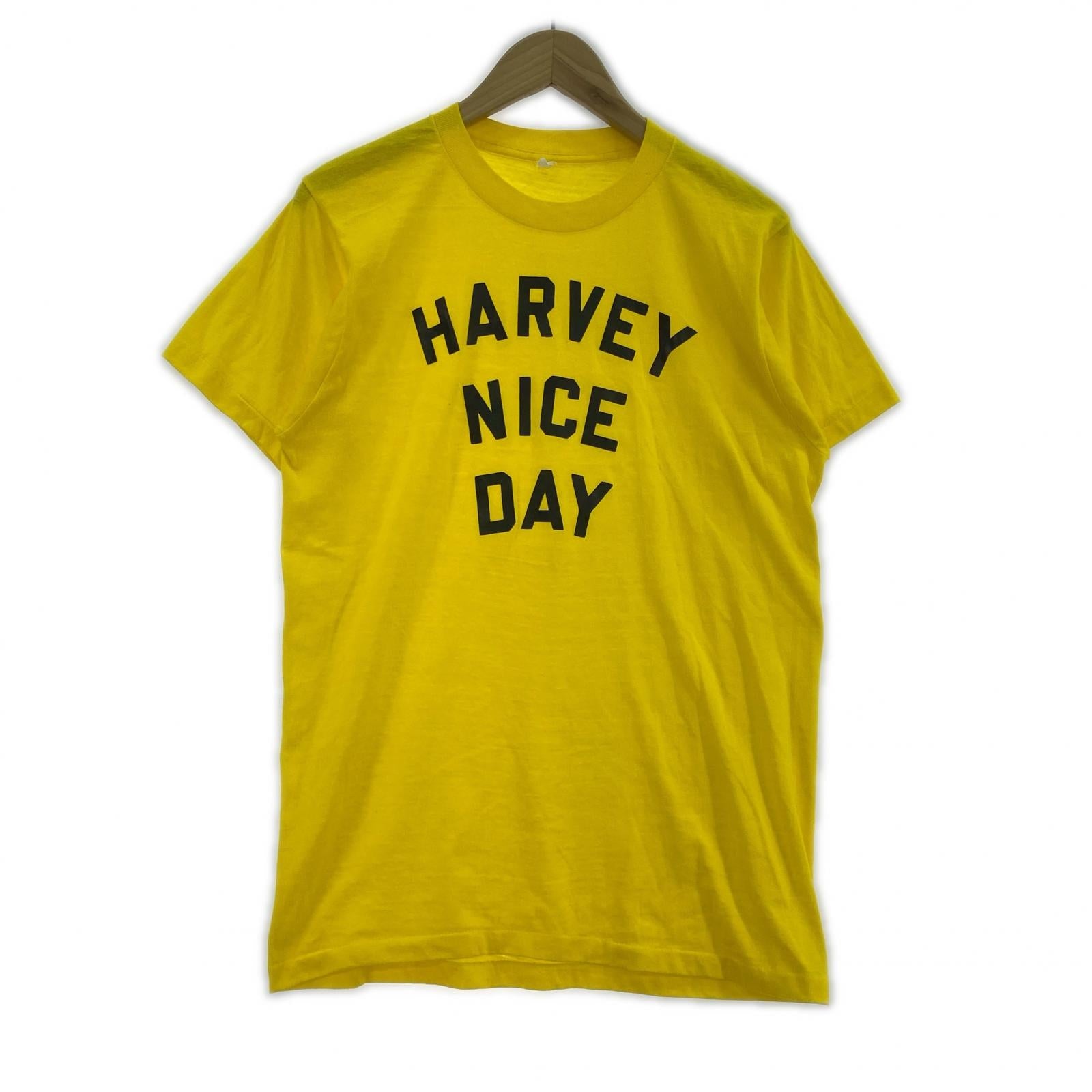 半袖Tシャツ HARVEY NICE DAY イエロー イエロー