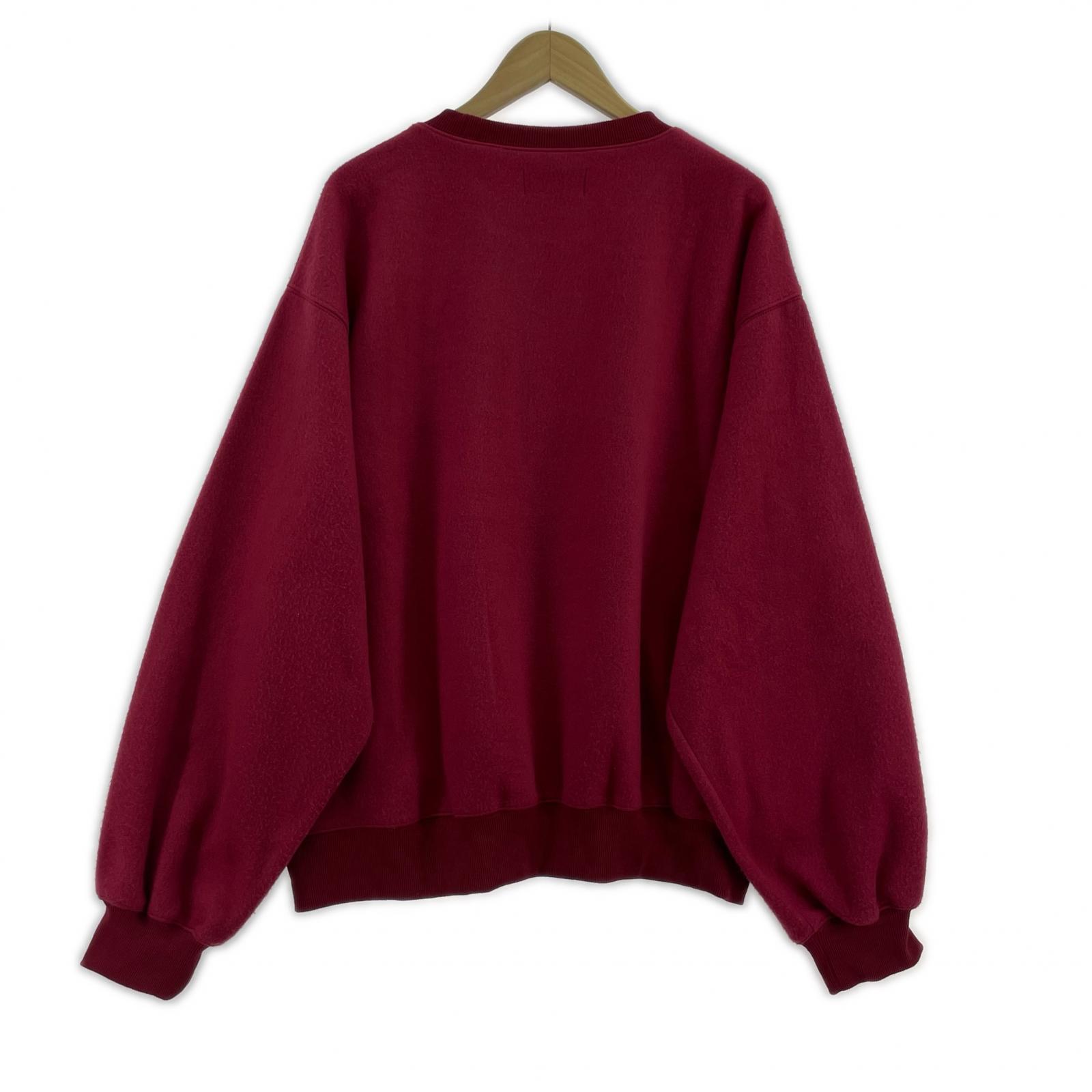 スウェット 10匣 TENBOX Reversible Sweat L レッド