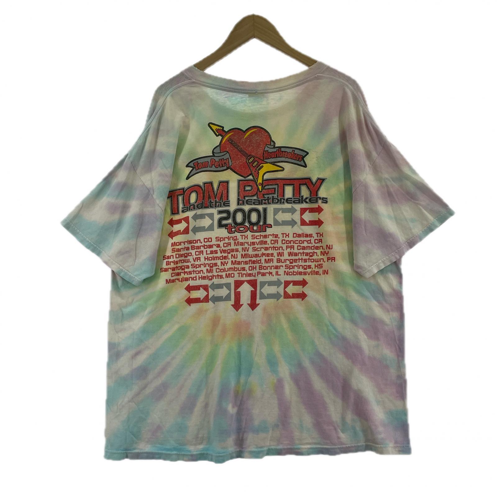 半袖Tシャツ TOM PETTY and the heartbreakers タイダイ LL