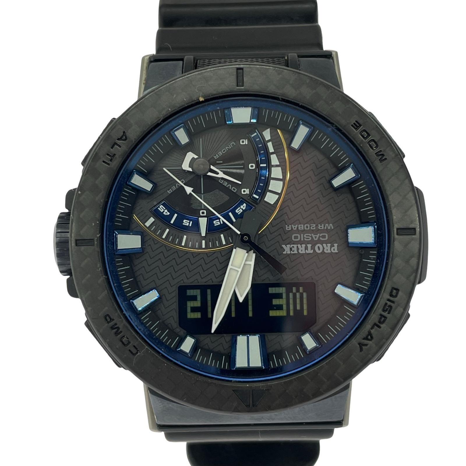 腕時計 PROTREK ソーラー腕時計 ブラック