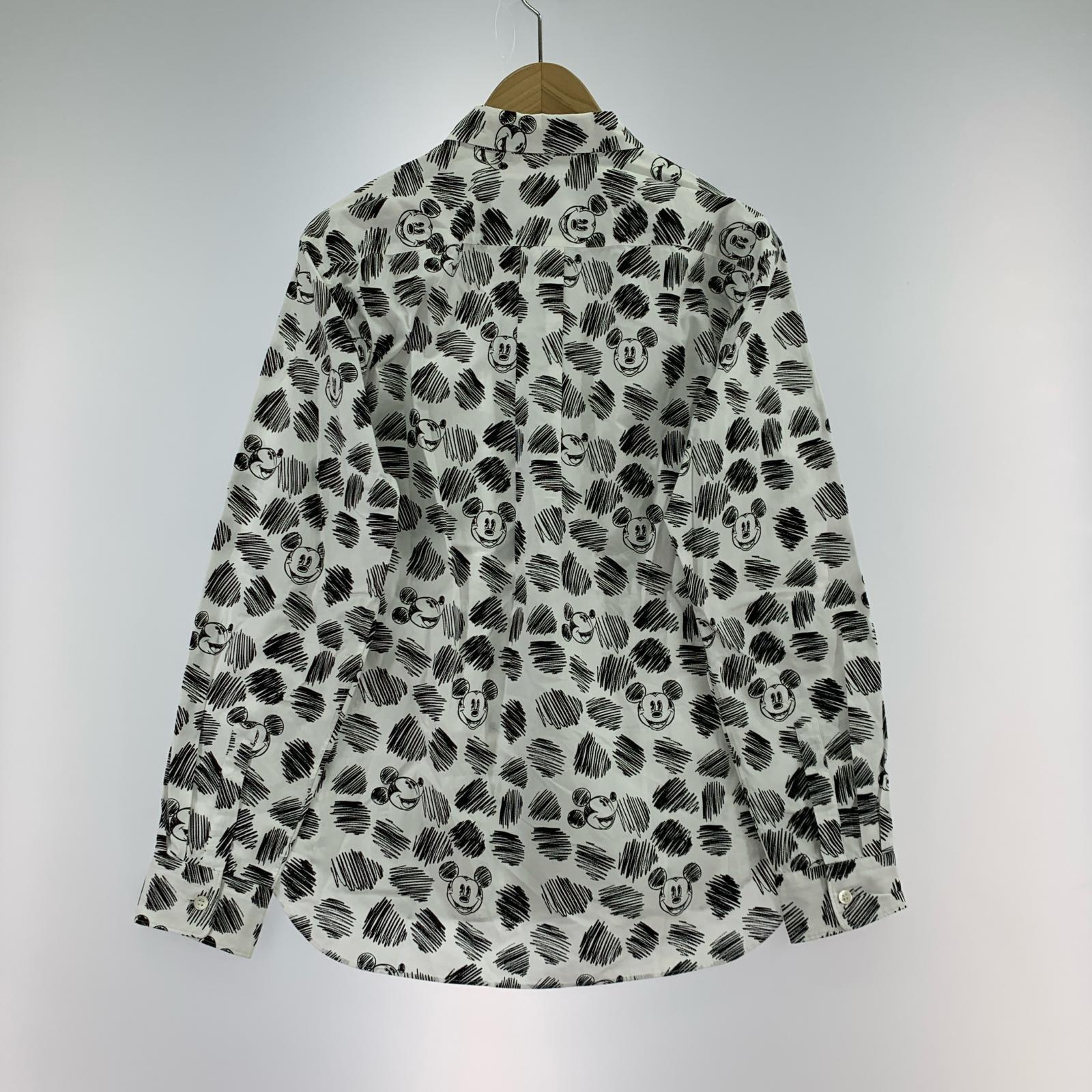 長袖シャツ HOMME DEUX×Disney S S ホワイト