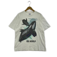 半袖Tシャツ 90s hanes usa製 -L L ホワイト