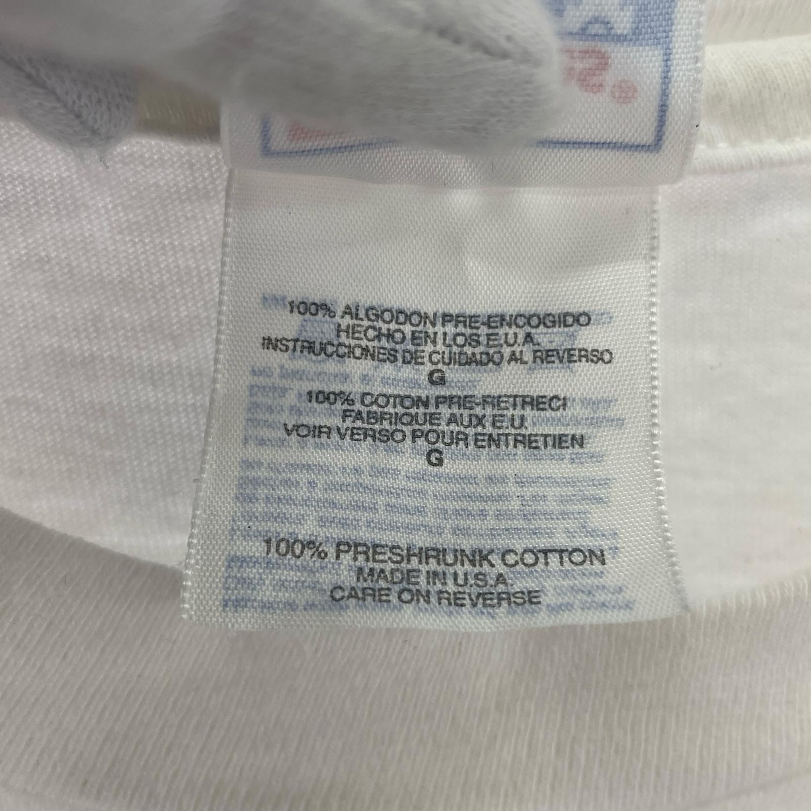 半袖Tシャツ 90s hanes usa製 -L L ホワイト
