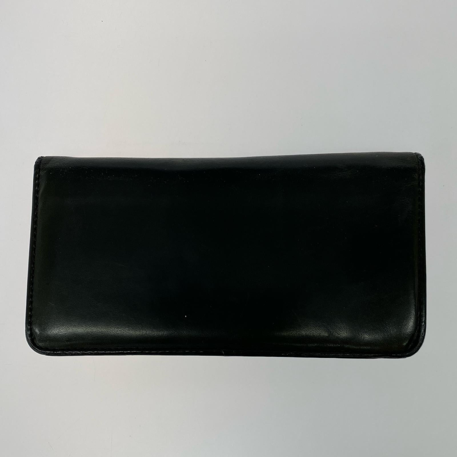 長財布 GANZO horween leather ブラック ブラック