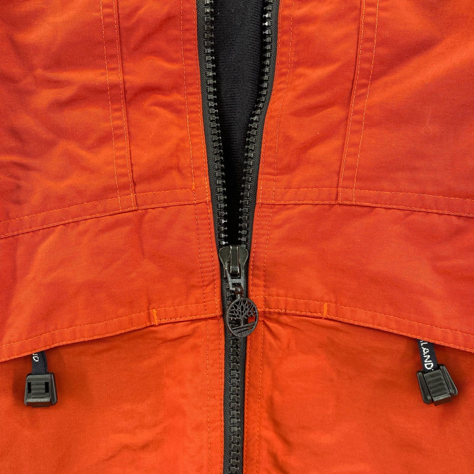 ジャケット Timberland MAOUNTAIN ATHLETICS マウンテンパーカー 赤黒 (L) L