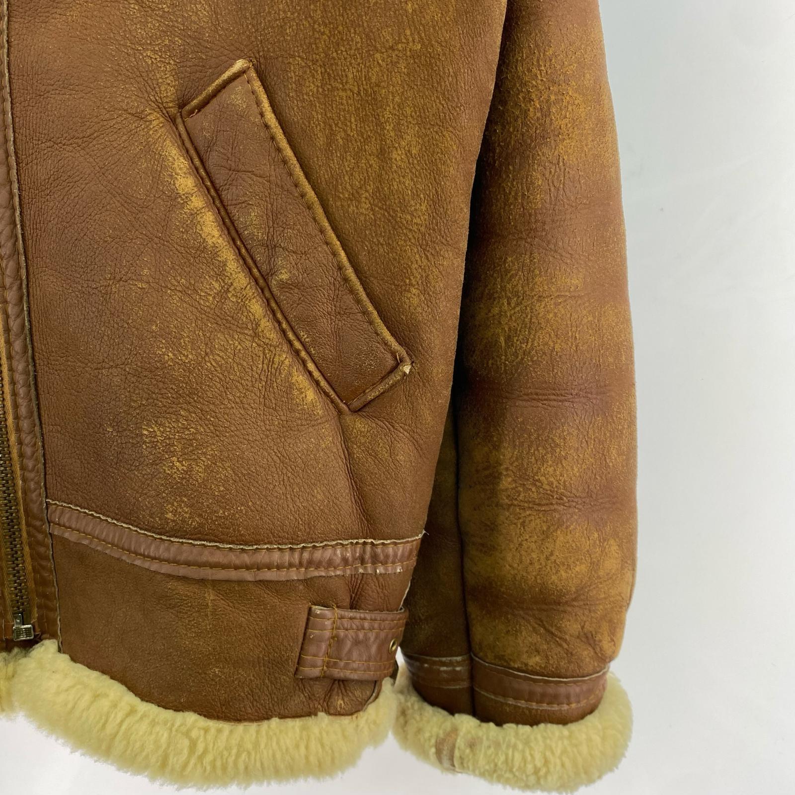 ジャケット US SHEEPSKIN ブラウン
