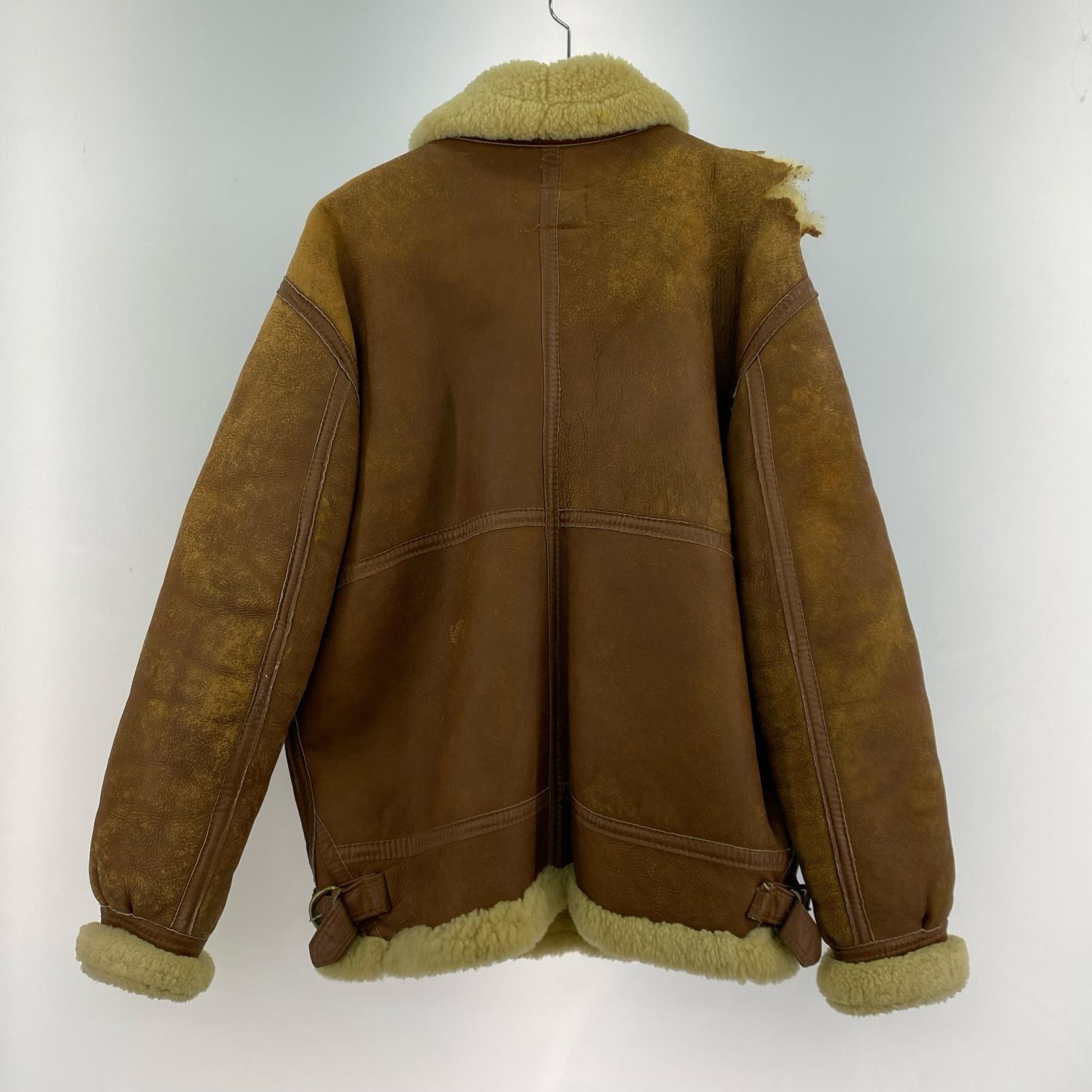 ジャケット US SHEEPSKIN ブラウン