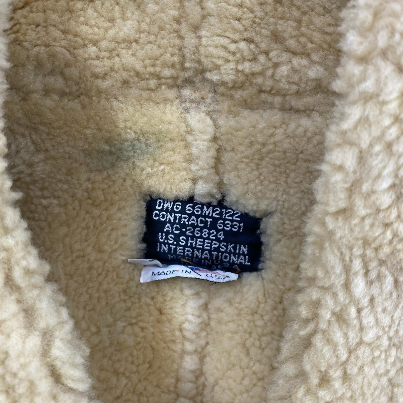 ジャケット US SHEEPSKIN ブラウン