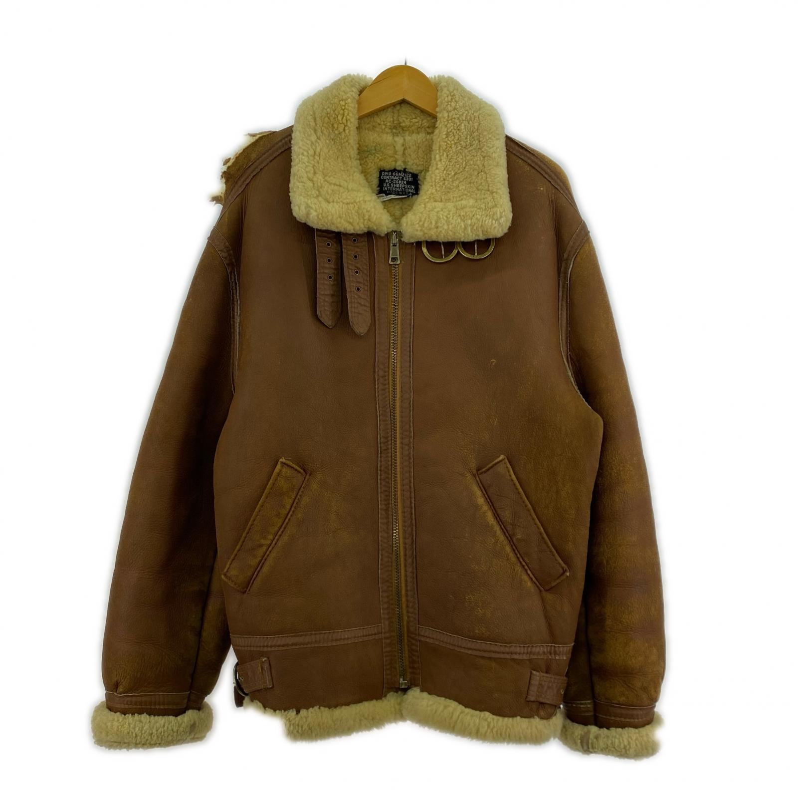 ジャケット US SHEEPSKIN ブラウン