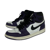 スニーカー AIR JORDAN 1 RETOR HIGH OG COURT PUEPLE 27.5cm (US9 1/2 UK9 EU45)