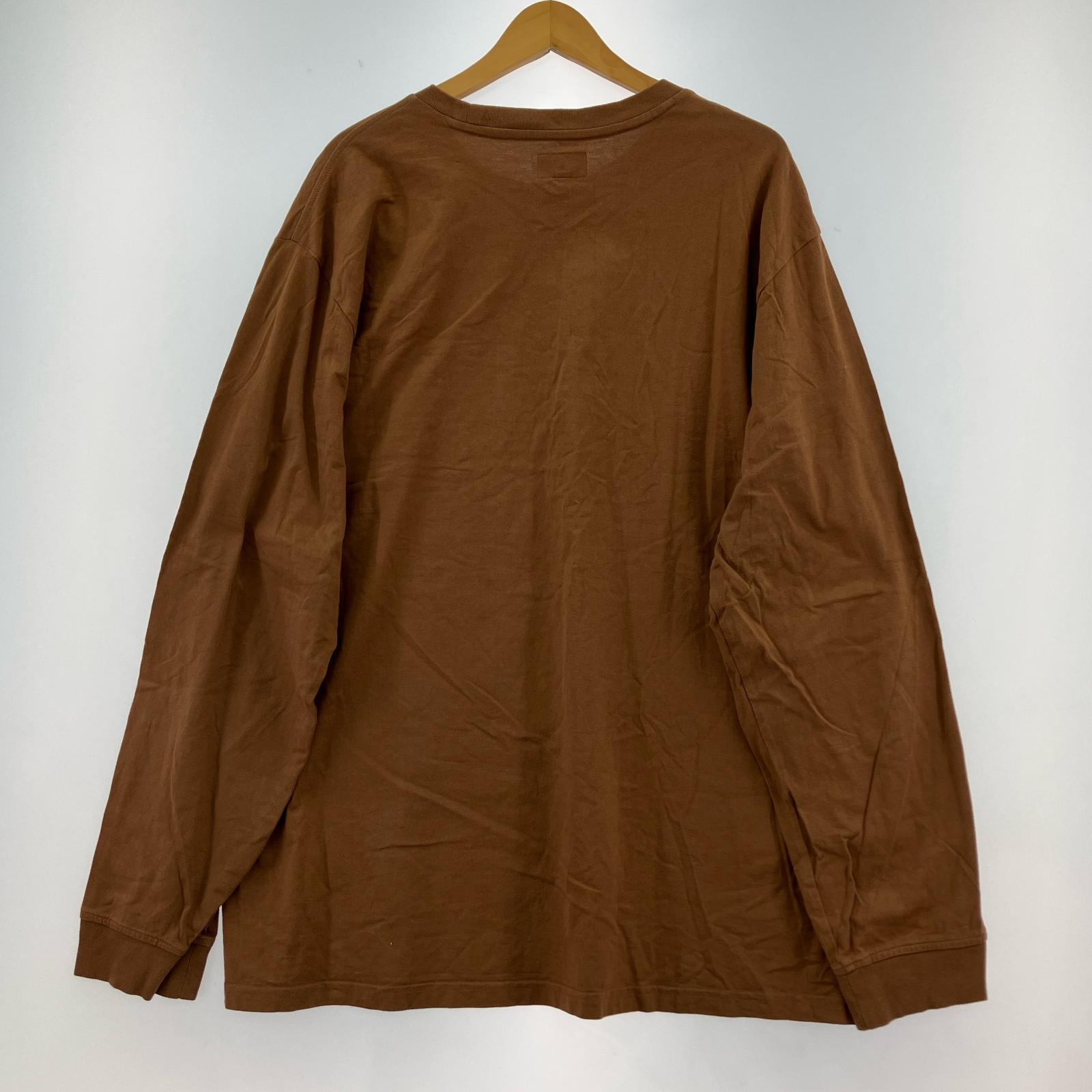 長袖Tシャツ SMALL BOX L/S TEE (XL) ブラウン ブラウン