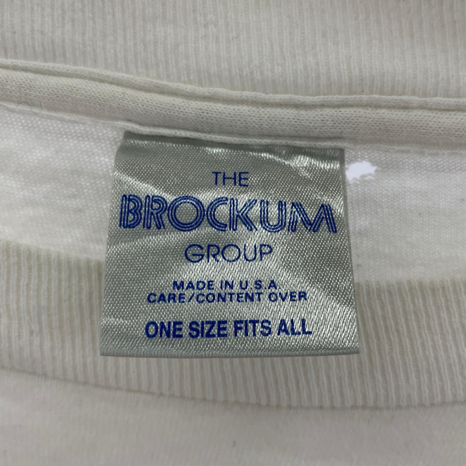 半袖Tシャツ BROCKUM ホワイト