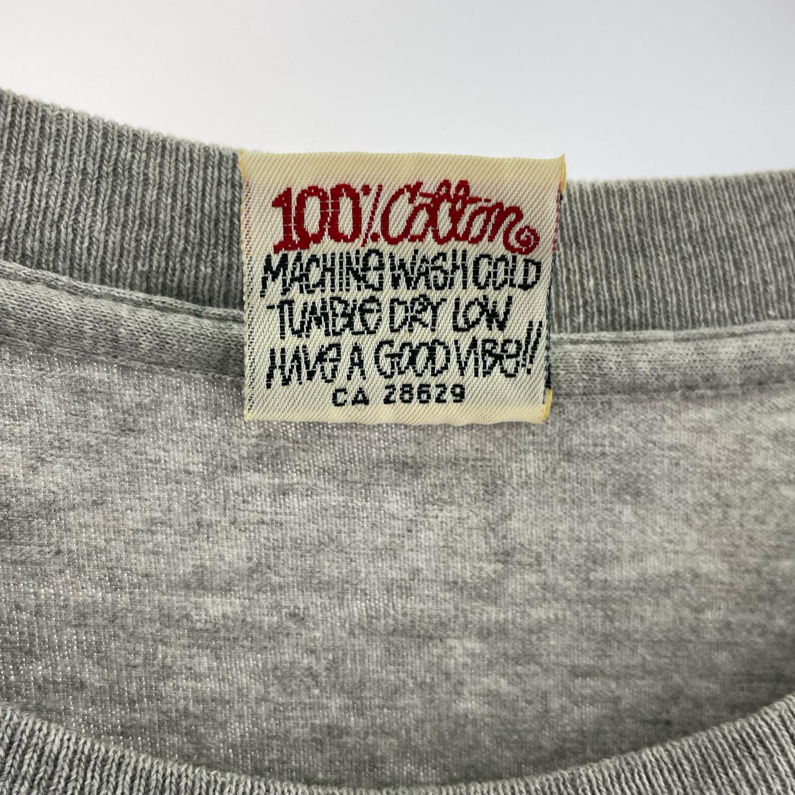 半袖Tシャツ 90s LARGE AND IN CHARGE!! Tee GRY L L グレー