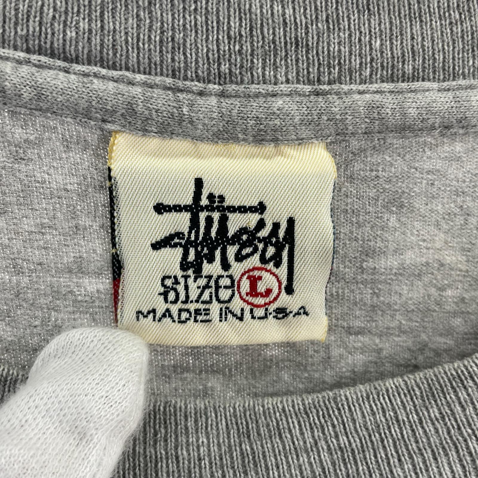 半袖Tシャツ 90s LARGE AND IN CHARGE!! Tee GRY L L グレー