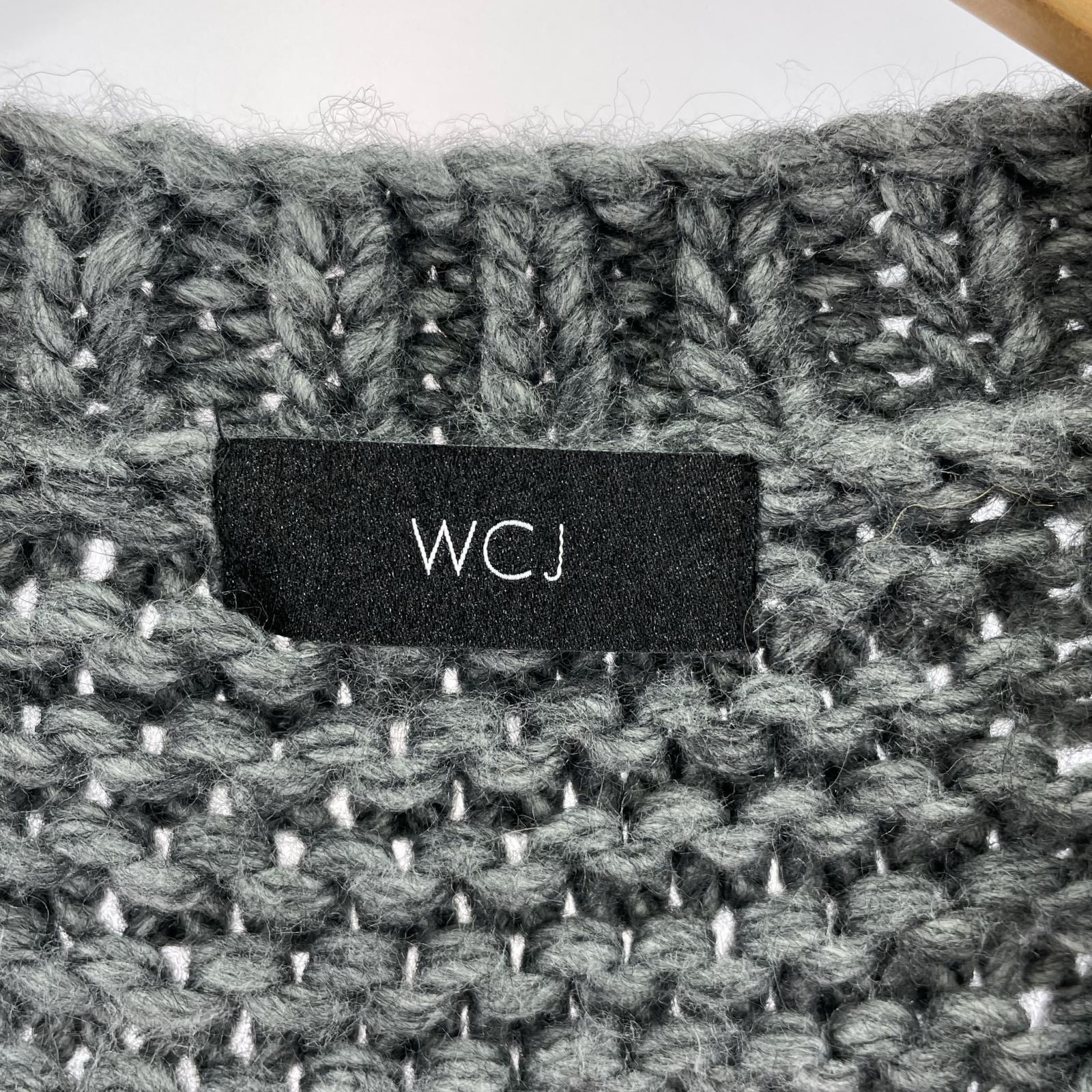 カーディガン WCJ/ケーブルニットカーディガン グレー フリー グレー