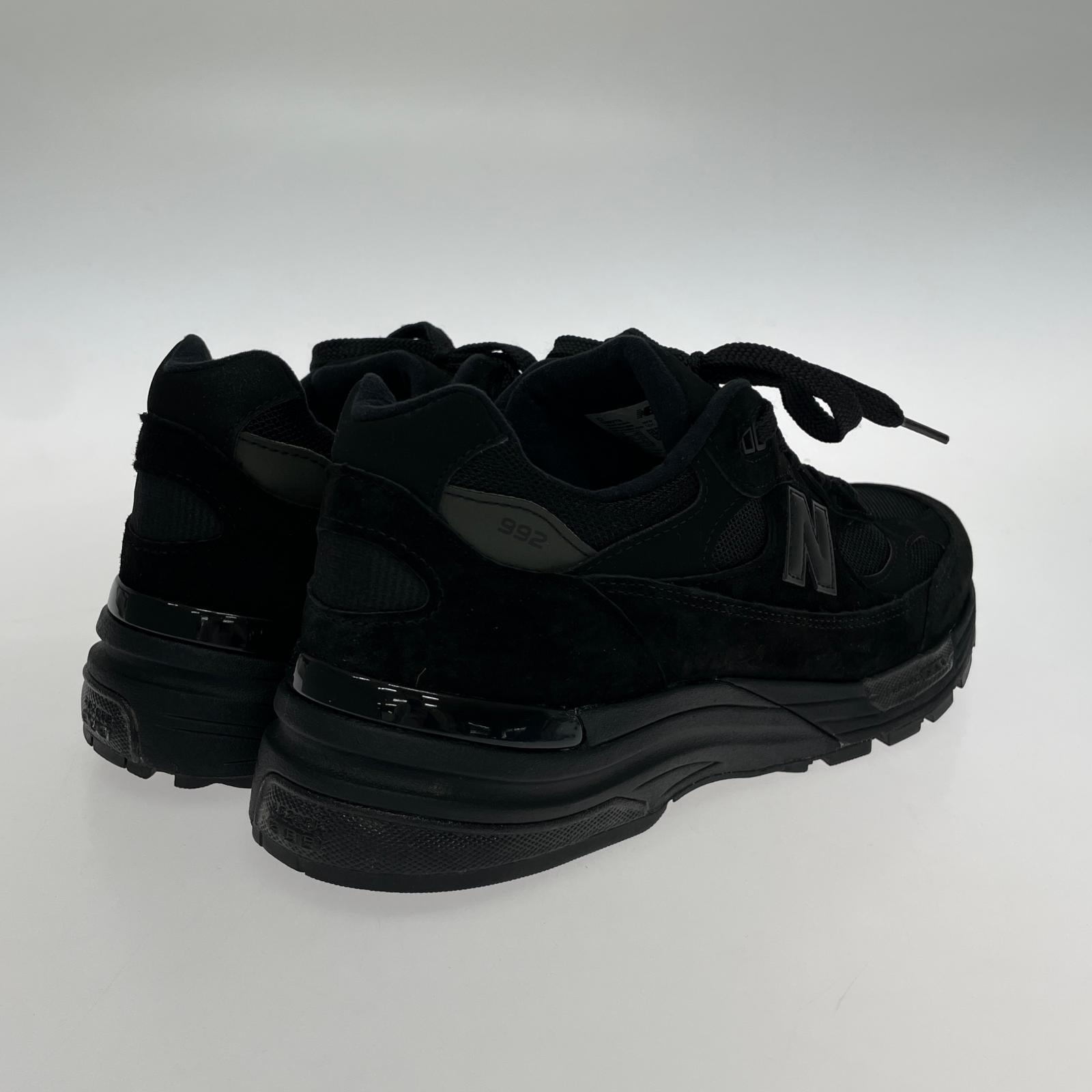 スニーカー Made in USA 992 Core Triple Black 28cm (US10 UK9 1/2 EU46) ブラック