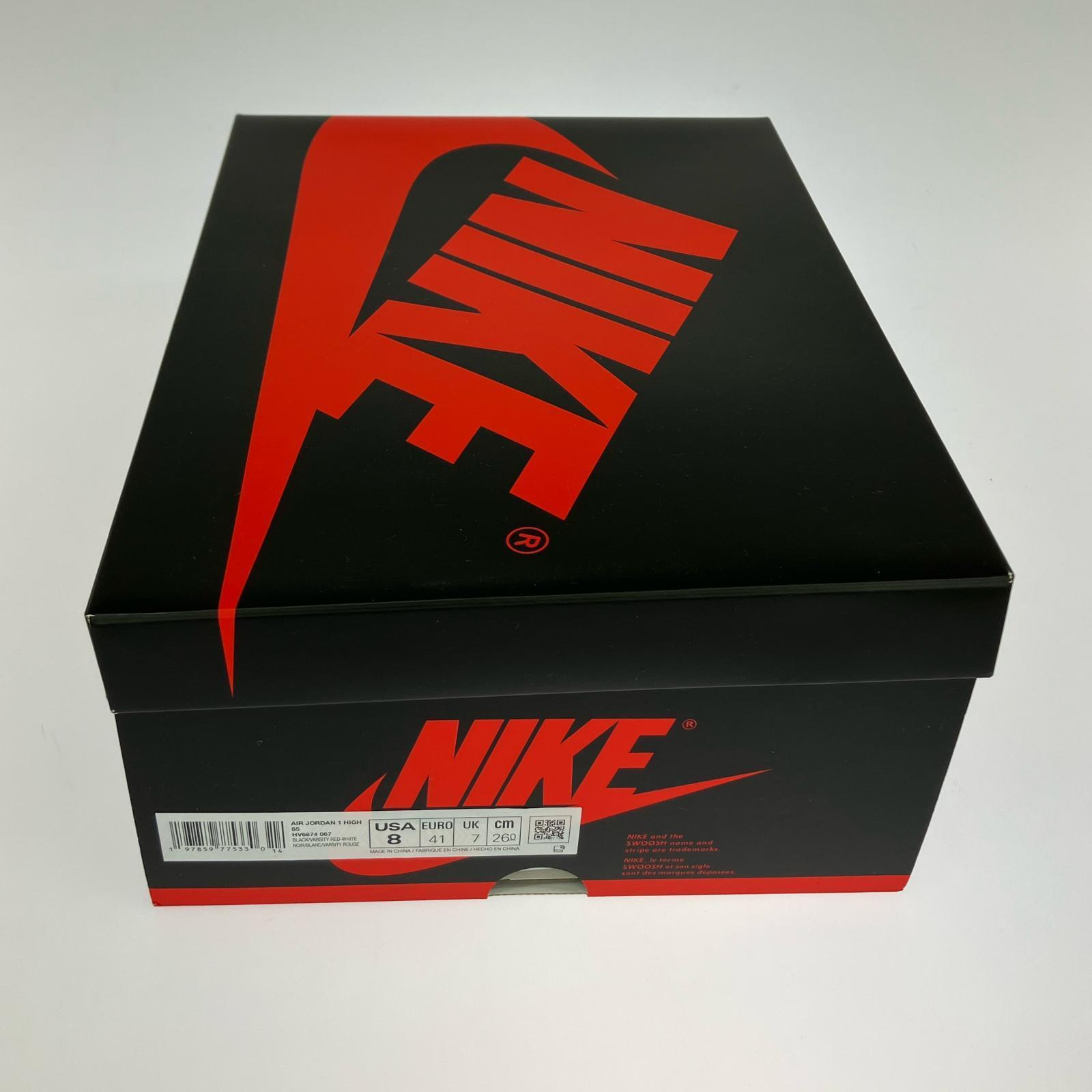 スニーカー Air Jordan 1 High 85 Bred 26cm 26cm (US8 UK7 1/2 EU42)