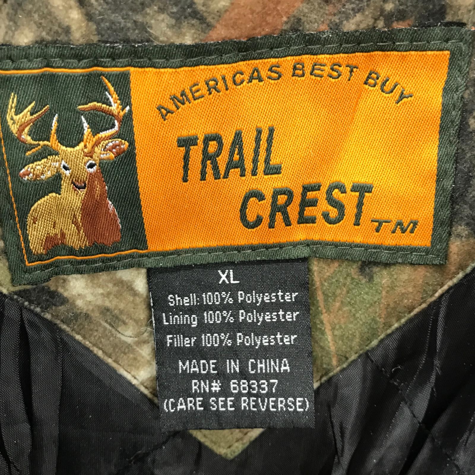 ジャケット TRAIL CREST リアルツリー
