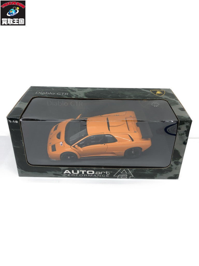 1/18 ランボルギーニ AUTOART DIABLO GTR スケールカー