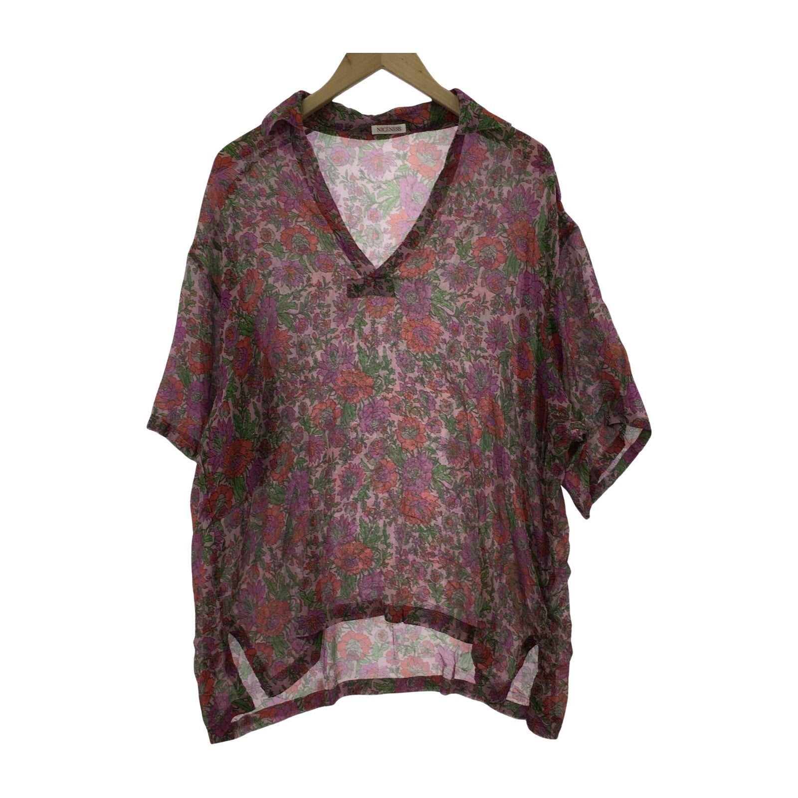 半袖シャツ 25SS MADAN M ピンク M