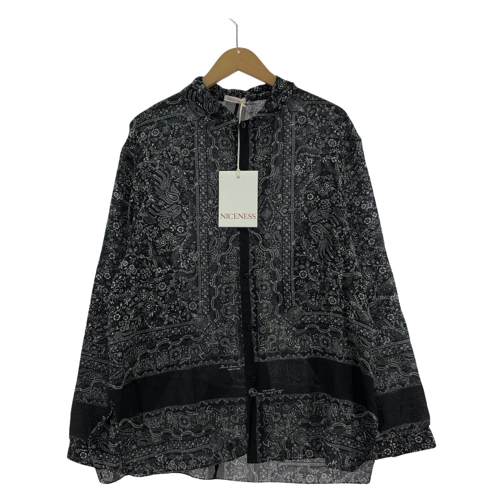 長袖シャツ JAMET LSシャツ M ブラック M ブラック