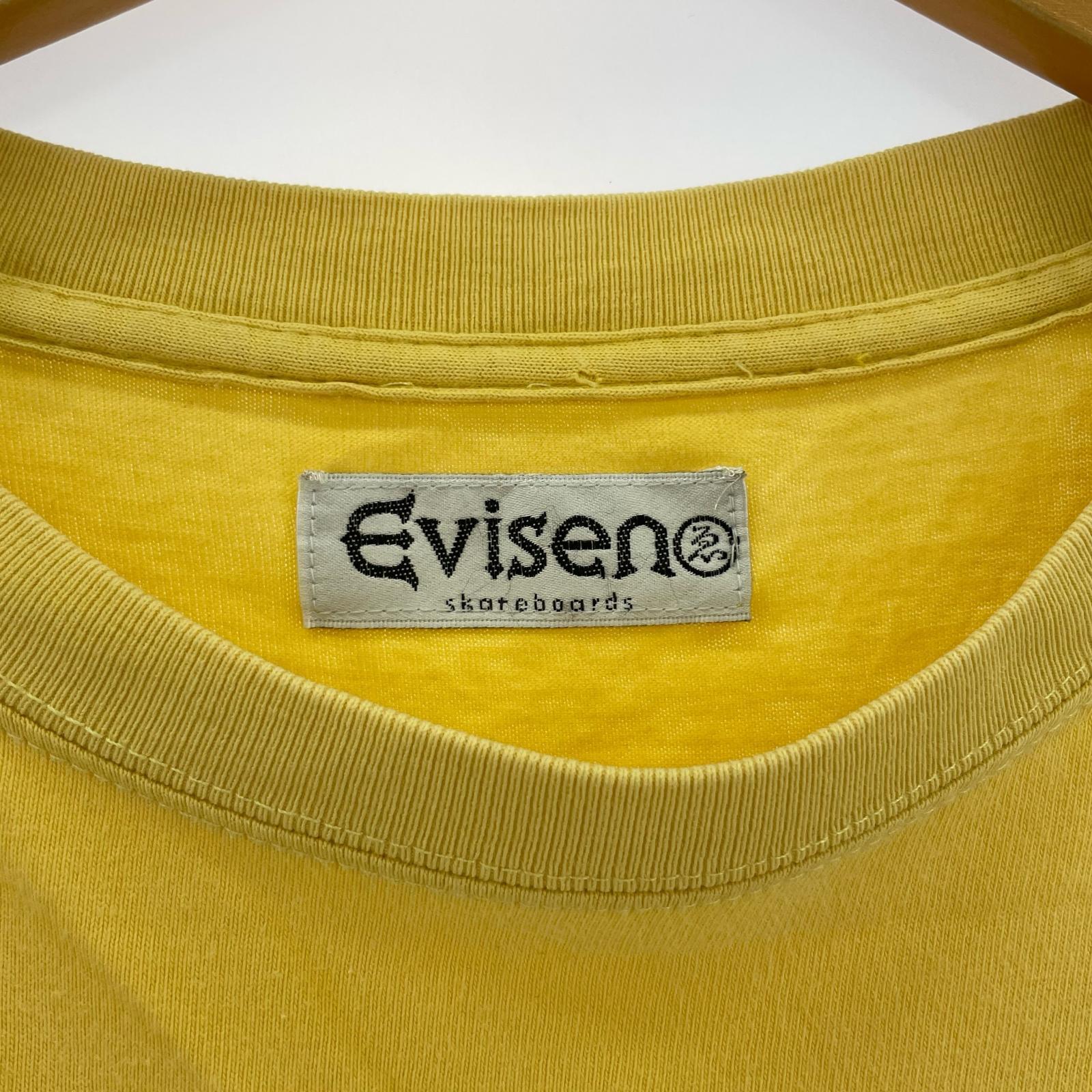 半袖Tシャツ evisen カットソー イエロー