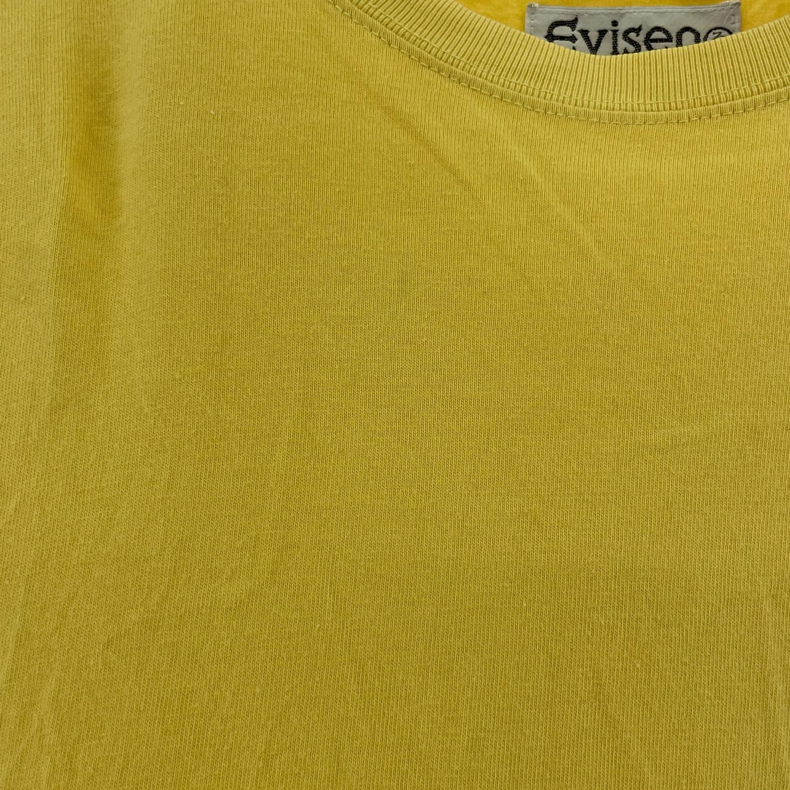 半袖Tシャツ evisen カットソー イエロー