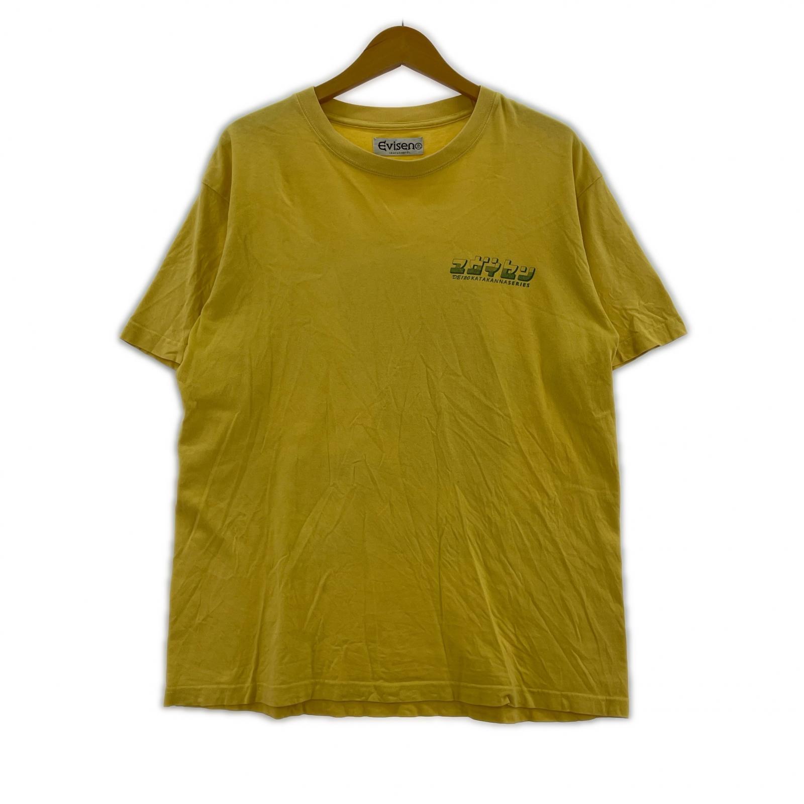 半袖Tシャツ evisen カットソー イエロー