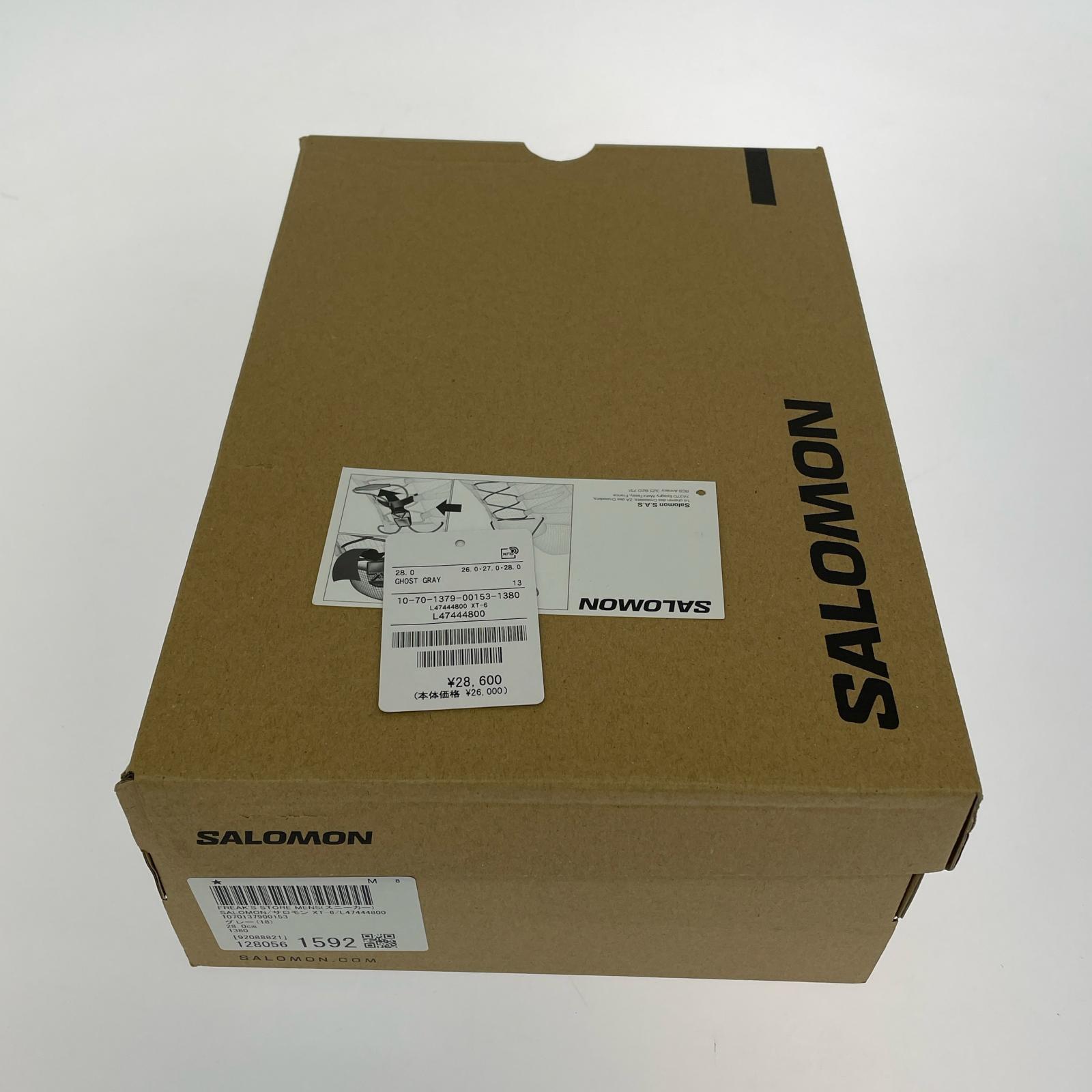 スニーカー XT-6 スポーツスタイル (28.0cm) ゴーストグレー 28cm (US10 UK9 1/2 EU46)