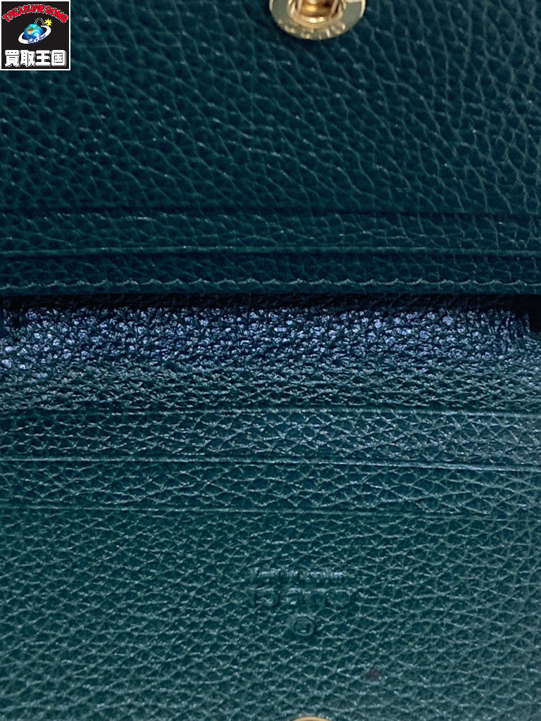 GUCCI グッチ ズゥミ チェーン付き カードケース 570660/525040