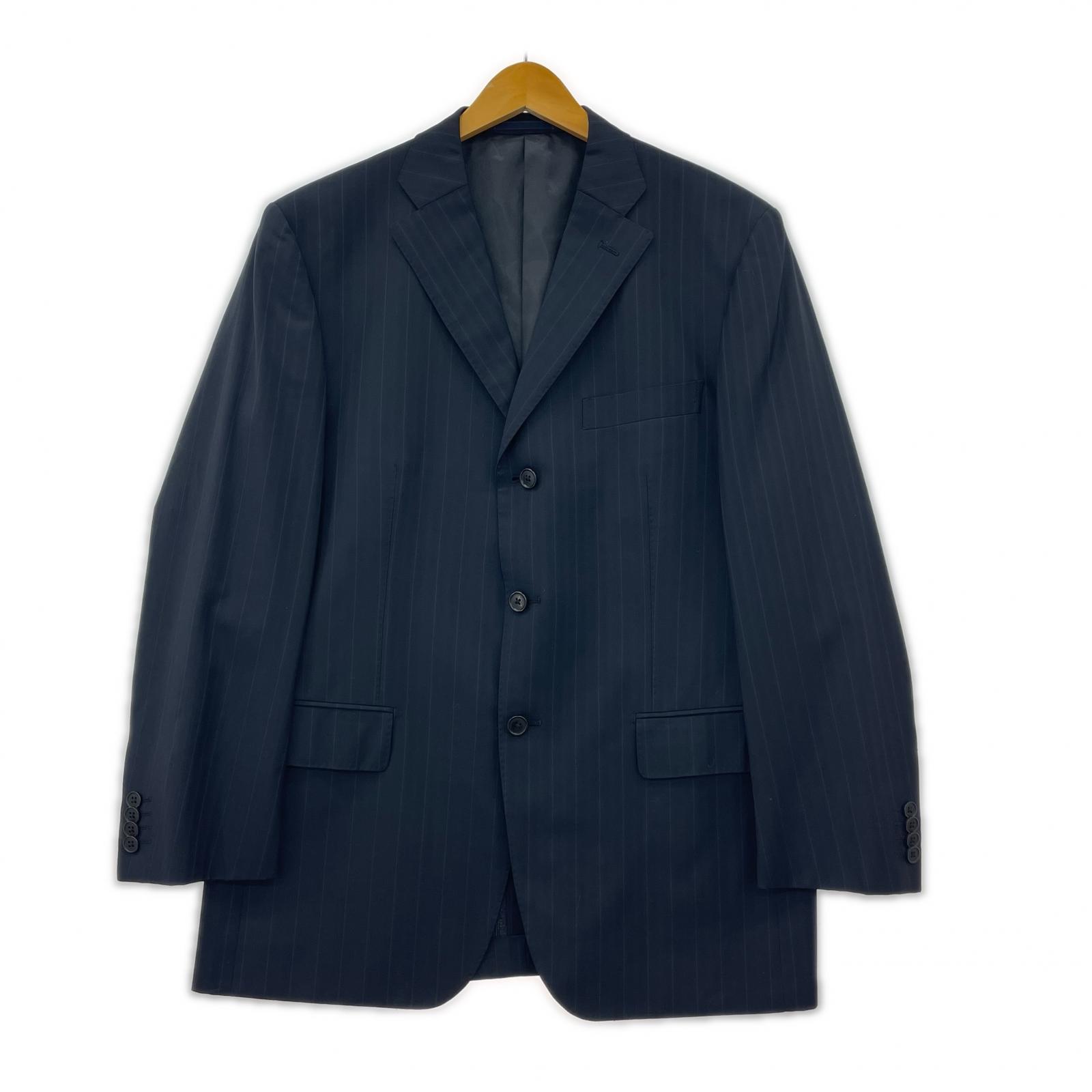 ジャケット Ermenegildo Zegna ストライプジャケット ネイビー ネイビー