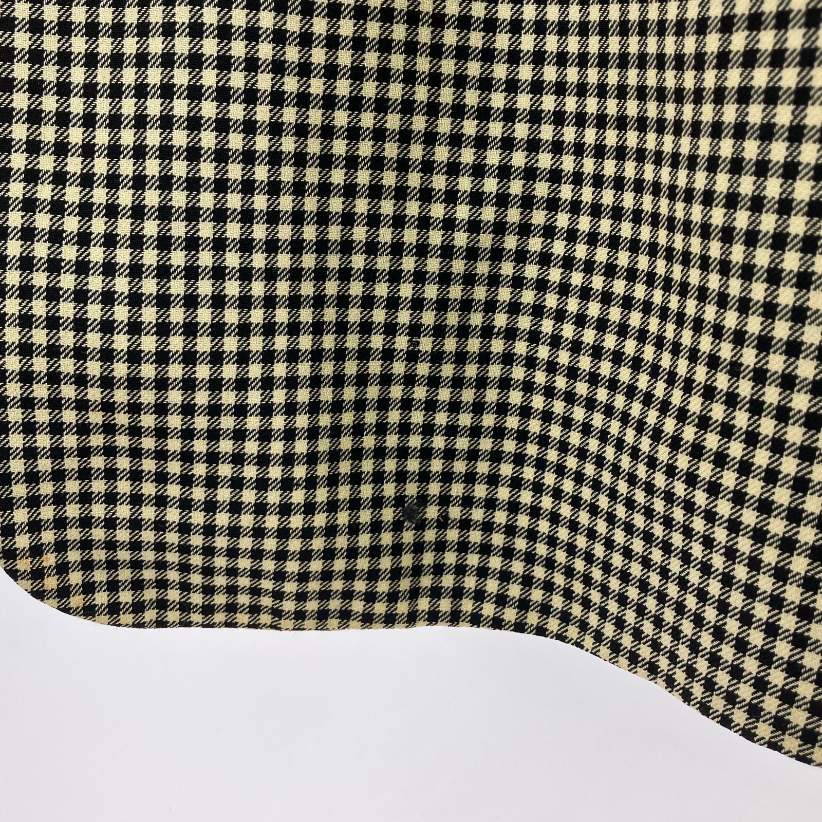 ジャケット ISSEY MIYAKE ハウンドトゥース柄 マオカラージャケット L L