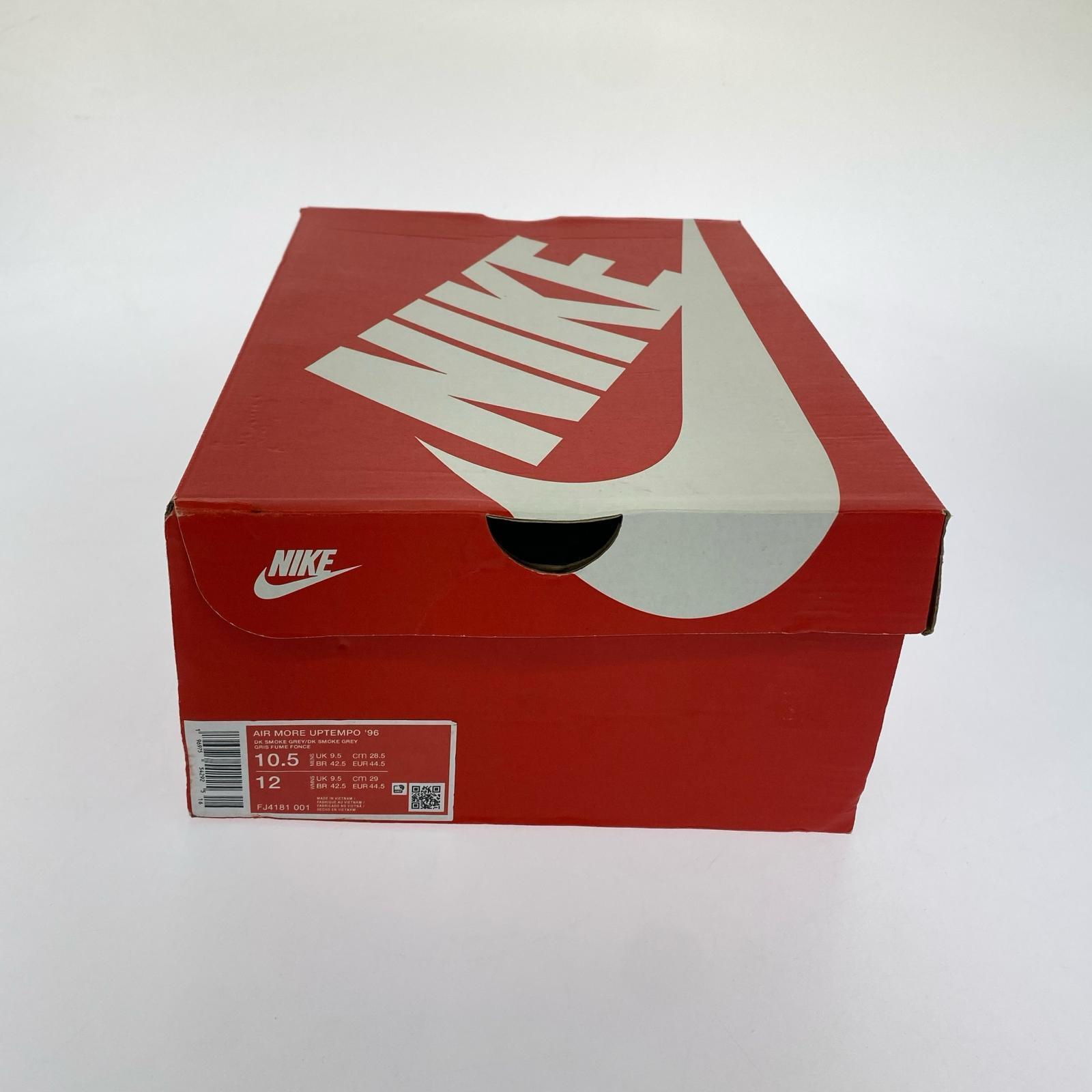 スニーカー NIKE MORE UP TEMPO カジュアルシューズ 28.5cm (US10 1/2 UK10 EU47) グレー