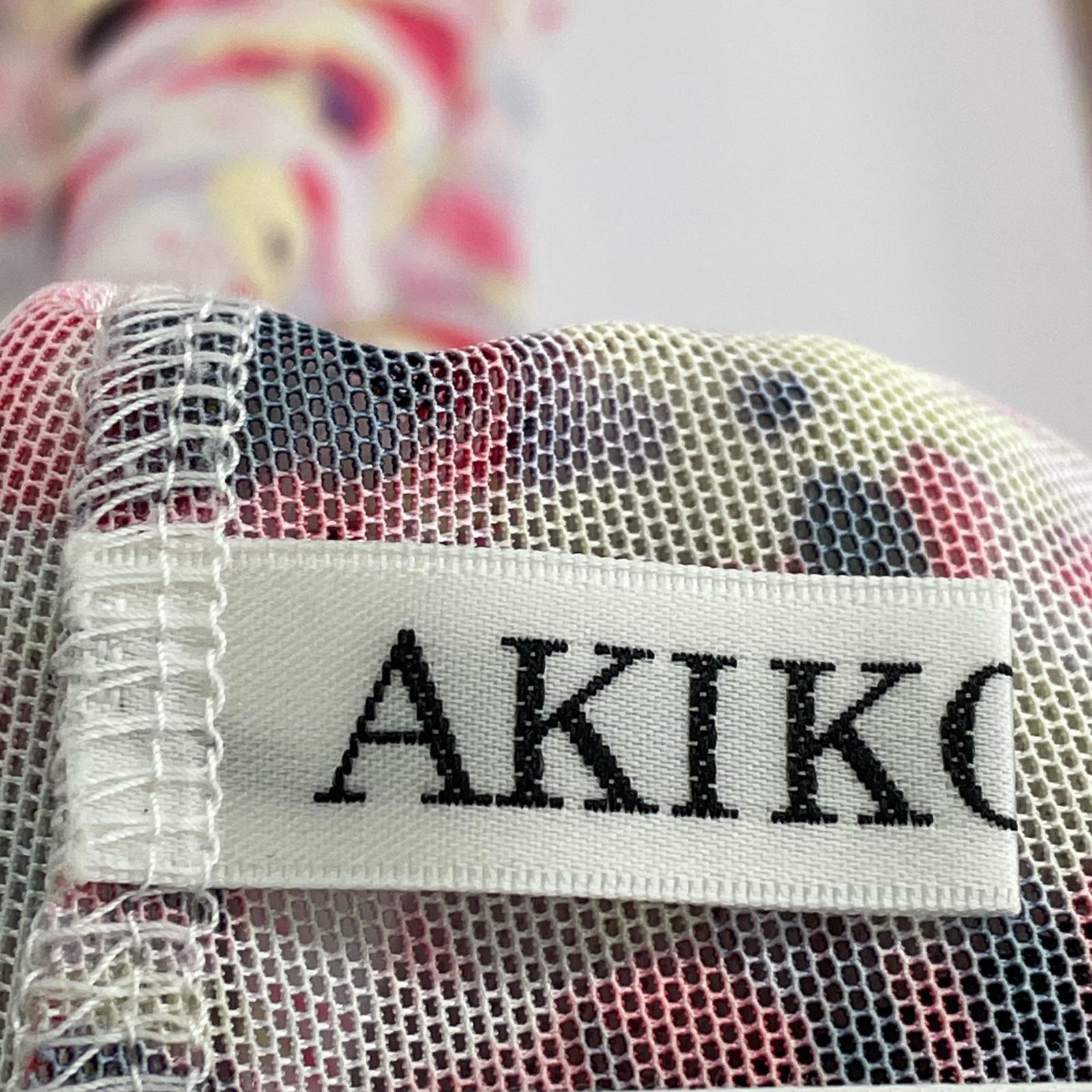 長袖Tシャツ AKIKOAOKI Under the skin-C F ピンク フリー