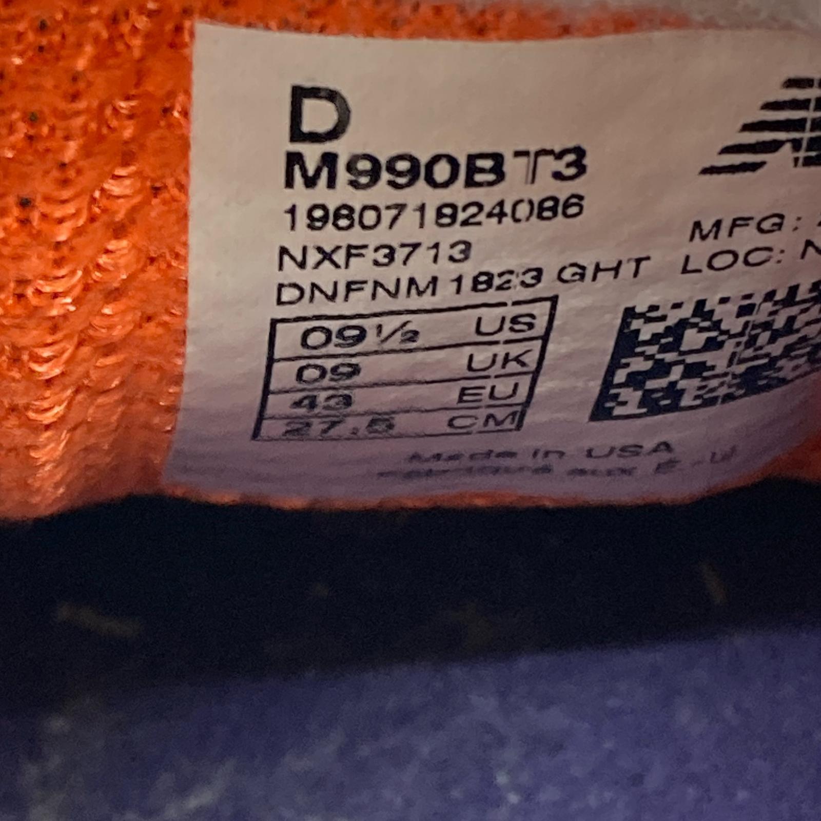スニーカー M990BT3 27.5cm アメリカ製 27.5cm (US9 1/2 UK9 EU45) カーキ