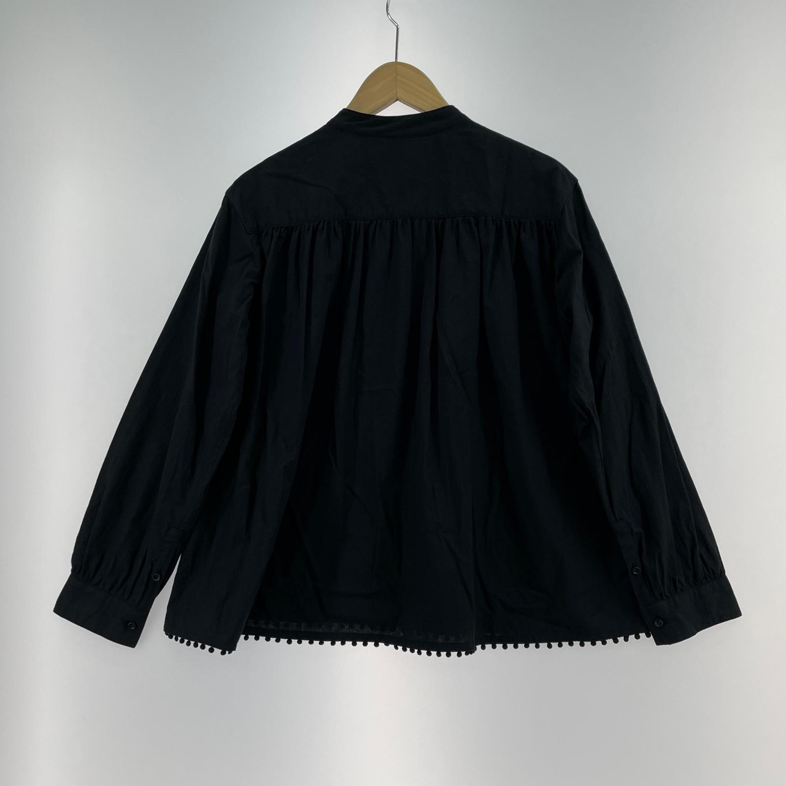 長袖Tシャツ SUSURI ゴーラブラウス BLK 24-407 1 ブラック