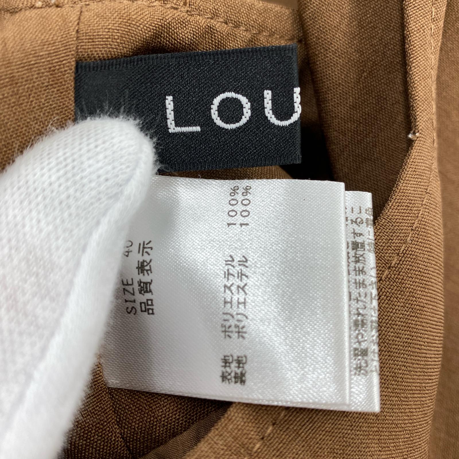 ワンピース LOUNIE/BRW 40 ブラウン