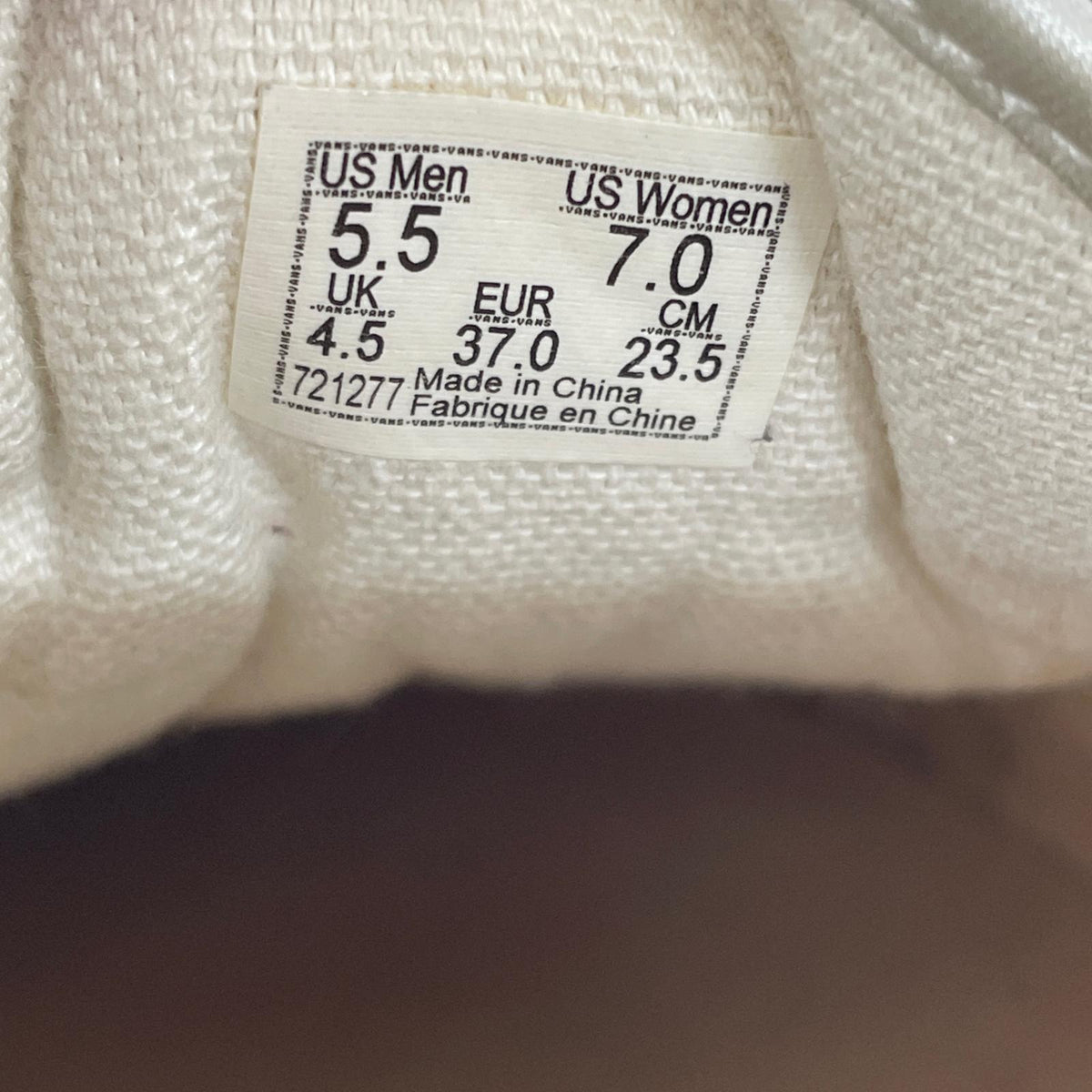 シューズ OLD SKOOL 23.5cm (US5 1/2 UK5 EU37)