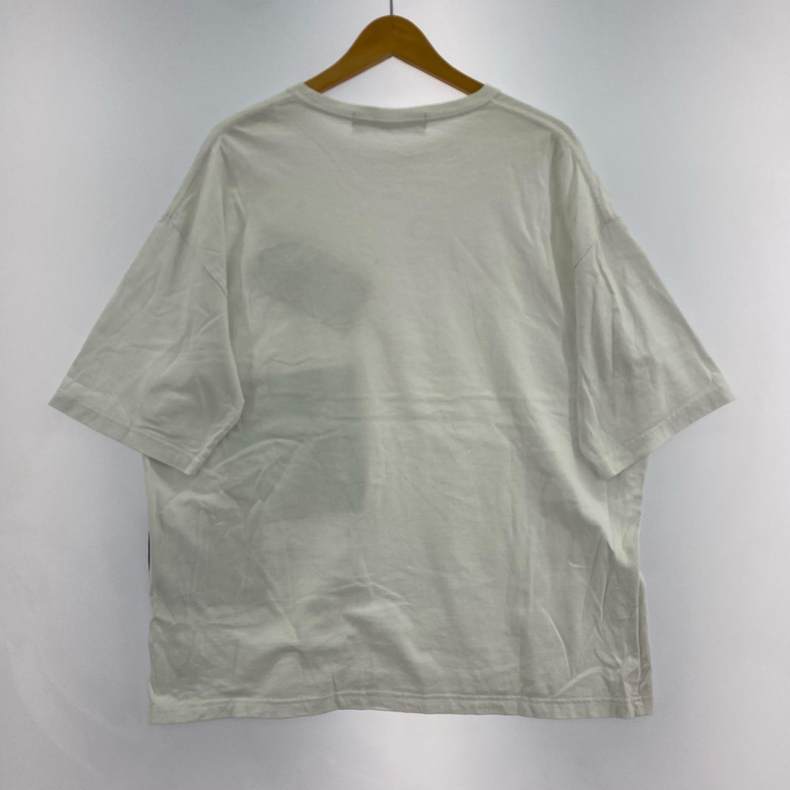 半袖Tシャツ パッチワークカットA 白 4 4 ホワイト