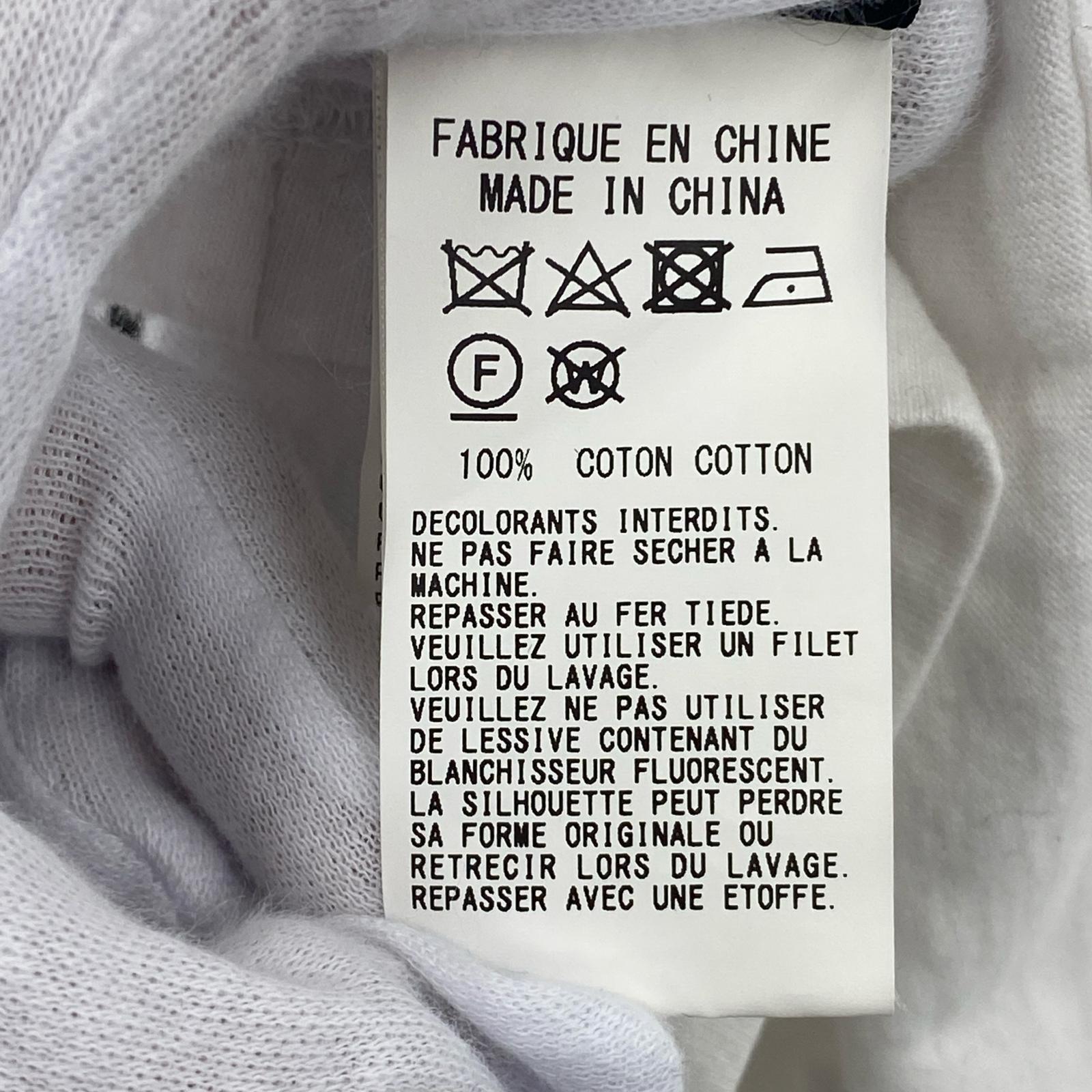半袖Tシャツ パッチワークカットA 白 4 4 ホワイト