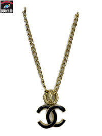 CHANEL 22ss ロゴトップ ゴールドネックレス