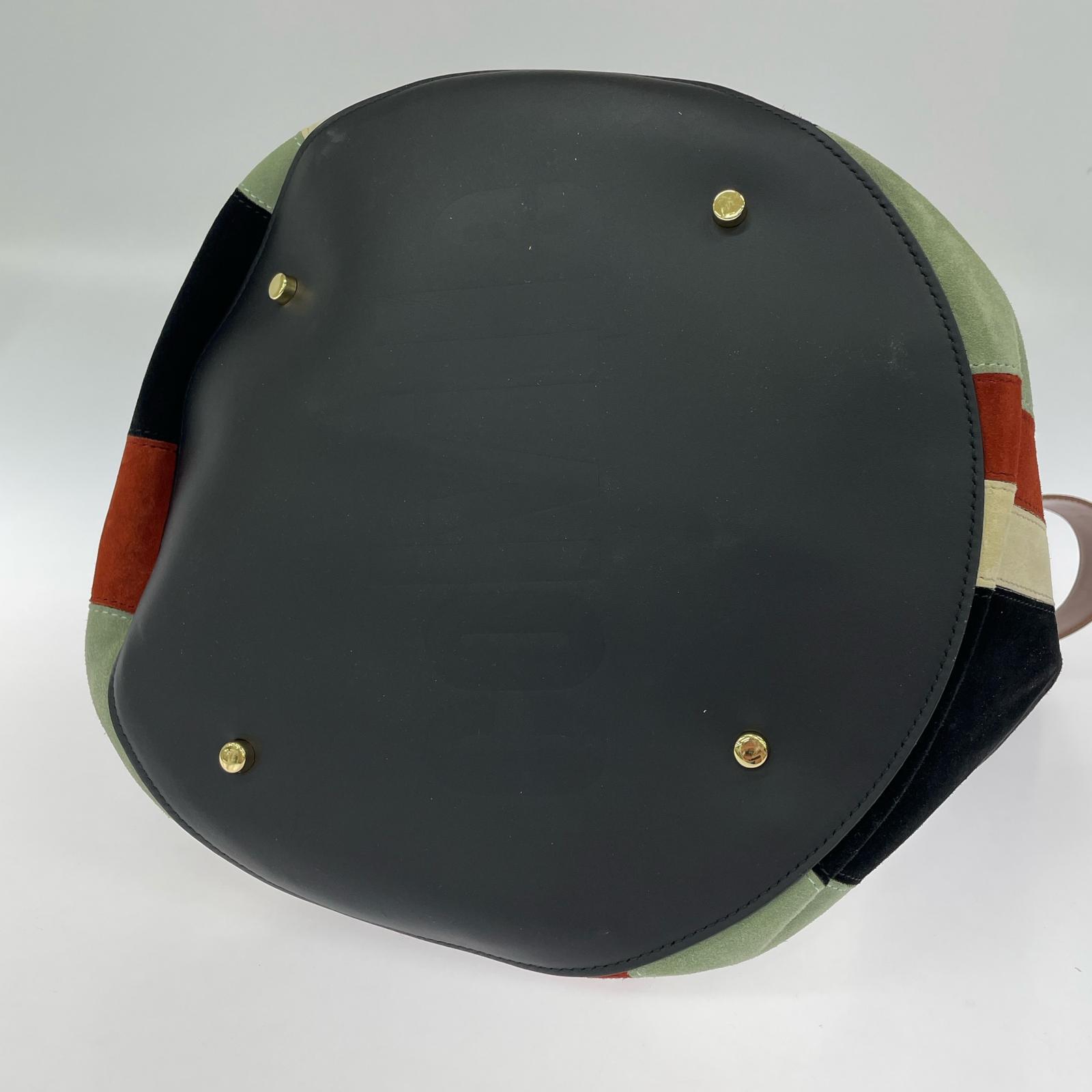 ショルダーバッグ COLVILLE Cylinder Bag スウェード 2WAYバッグ マルチカラー