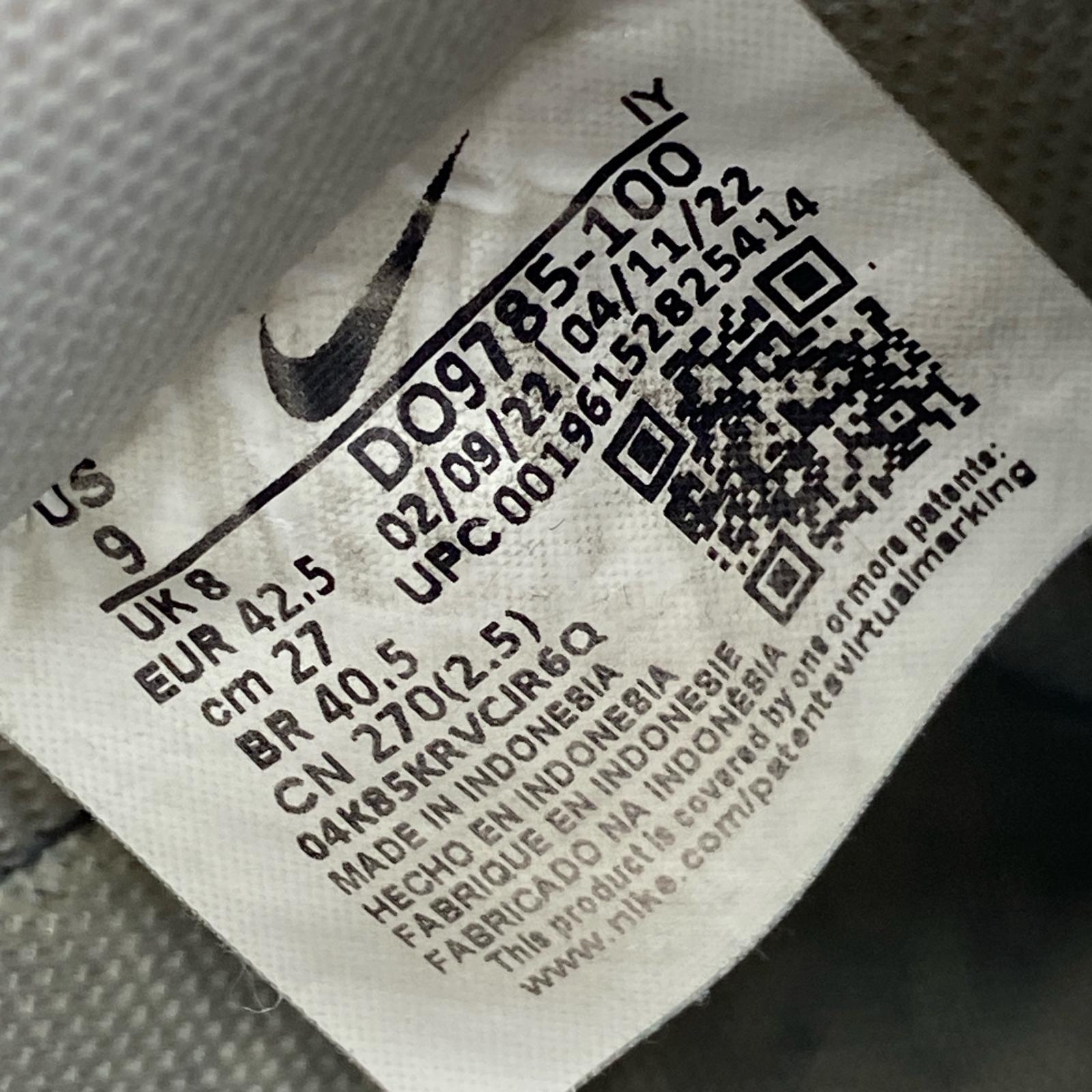 スニーカー Air Force 1 '07 Premium Vintage Sail 27cm (US9 UK8 1/2 EU44) ホワイト